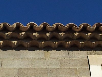Couverture en tuiles de récupération dans le Vaucluse